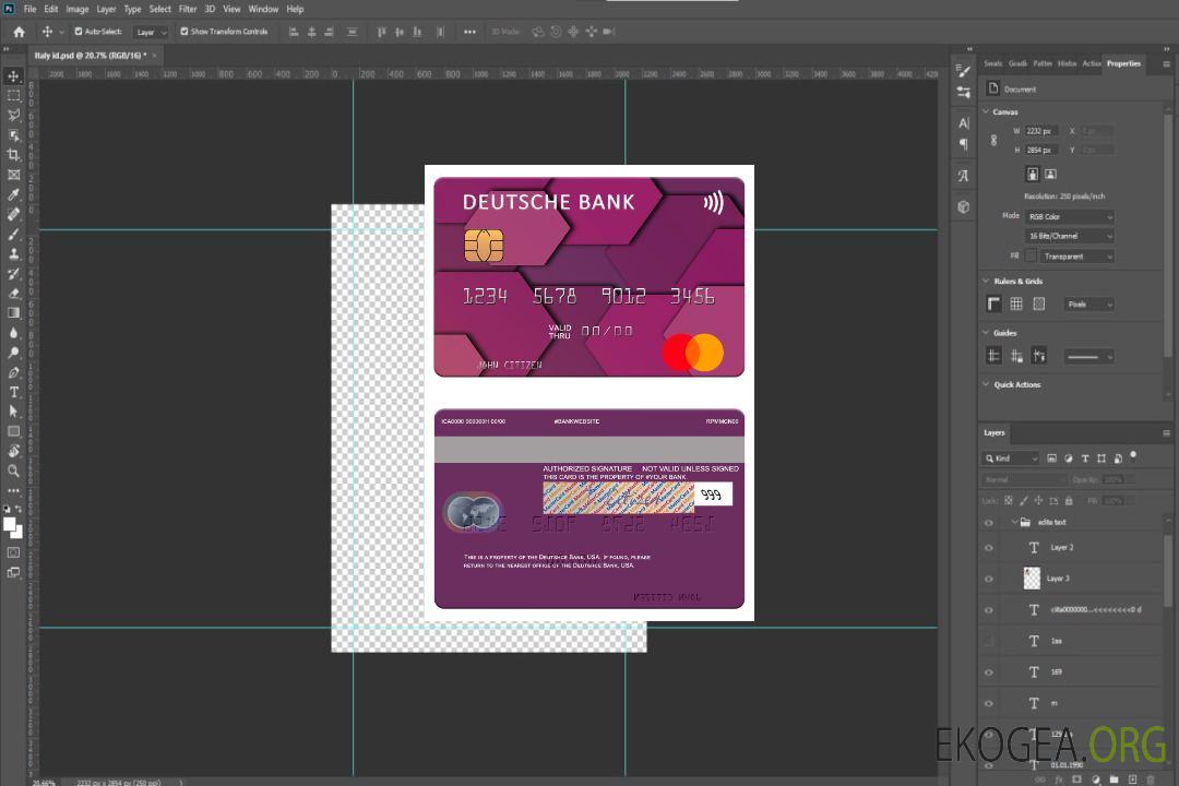 Mastercard de la Deutsche Bank aux États-Unis template Mastercard de la Deutsche Bank aux États-Unis template